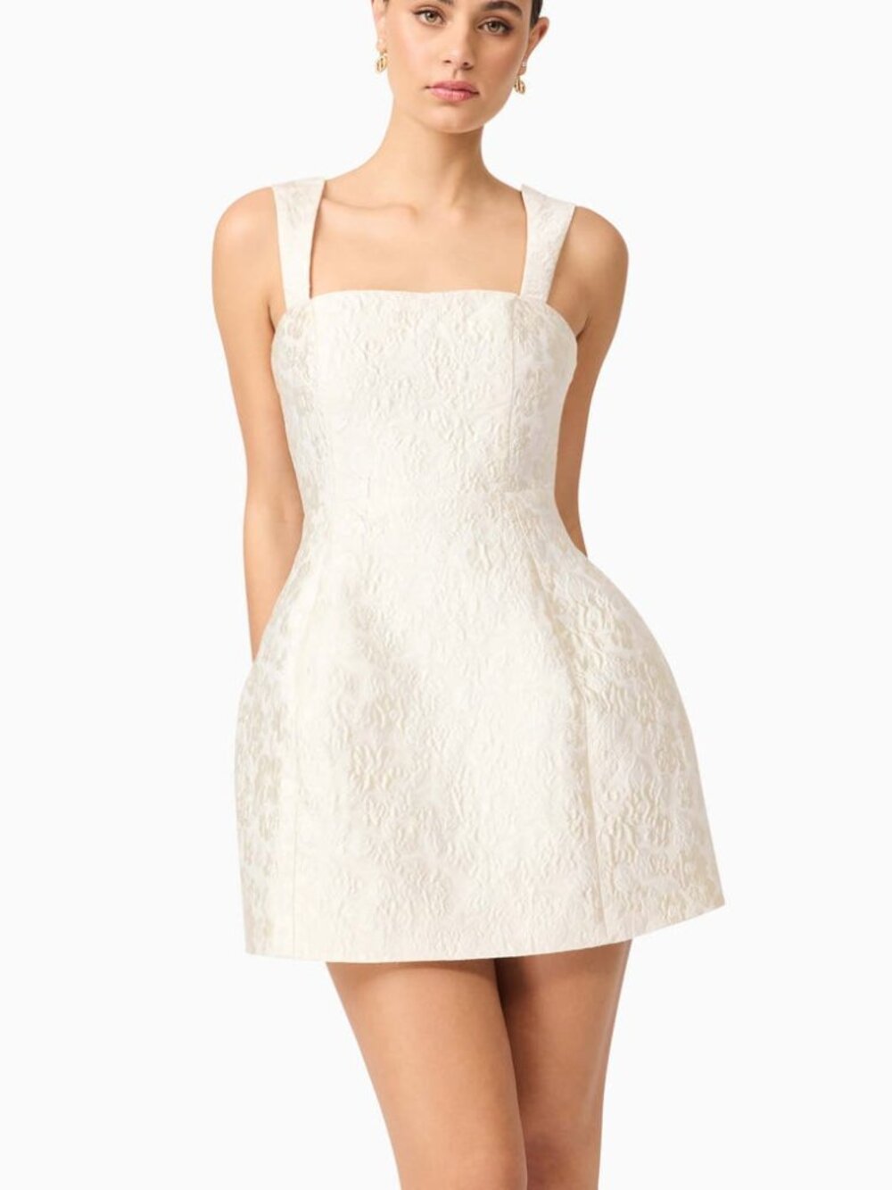 Elliatt Galadirel Jacquard Sleeveless Minidress